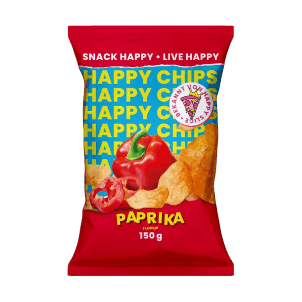 Happy Chips Paprika Würzige Paprika-Explosion 150g