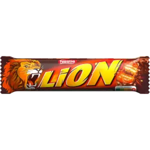 Nestle Lion Knusper-Schokoriegel mit Karamell-Füllung Crispy Waffel 42g