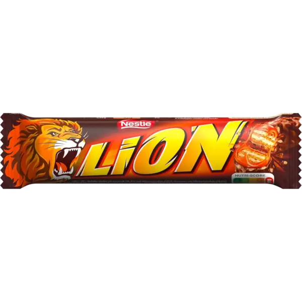 Nestle Lion Knusper-Schokoriegel mit Karamell-Füllung Crispy Waffel 42g