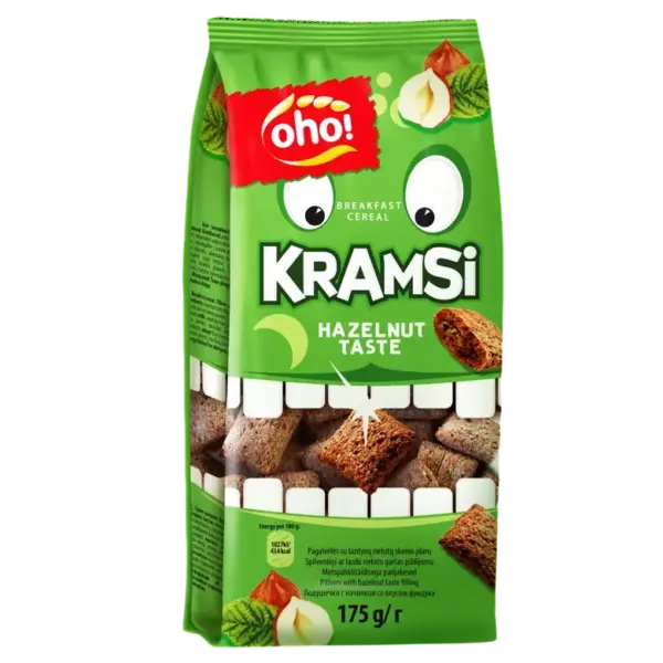 Oho Kramsi Hazelnut Taste Frühstück Müsli 175g