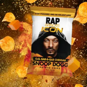 Rap Snack Icon Snoop Dogg O.G. Bar-B-Que Cheddar 71g