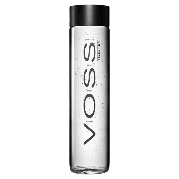 Voss Mineralwasser Sparkling in Glasflasche 800ml