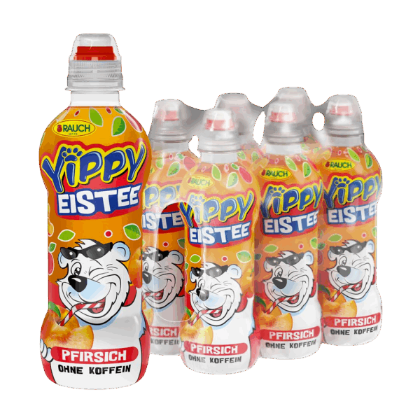 Rauch Yippy Eistee Pfirsich 330ml
