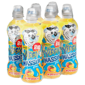 Rauch Yippy Wasser Pfirsich 330ml